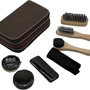 Shoe Cleaning Maintenance Kit (Polish & Brush)