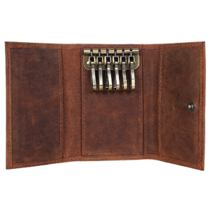Key Organizer Leather Case Compact
